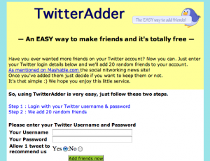 Twitteradder