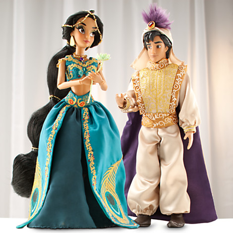 Aladin et Jasmine Poupée de collection DisneyStore